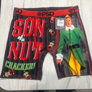 NWT Mens PSD Boxer Briefs “ELF SON OF A BLK”